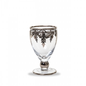 Arte Italica Vetro Platinum Water Glass for Bath