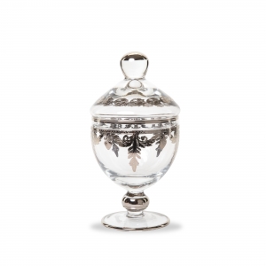 Arte Italica Vetro Platinum Canister with Lid