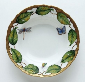 Anna Weatherley Ivy Garland Rim Soup Plate