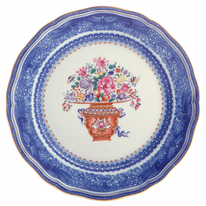 Mottahedeh Mandarin Bouquet Dinner Plate