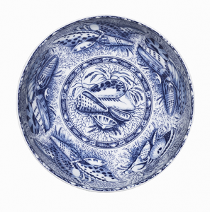 Mottahedeh Blue Torquay Cereal Bowl