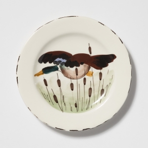 Vietri Wildlife Mallard Salad Plate