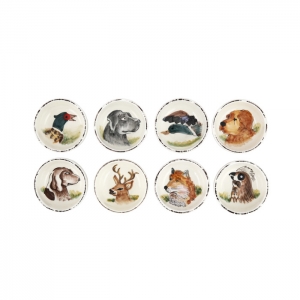 Vietri Wildlife Assorted Condiment Bowls - Set of 8