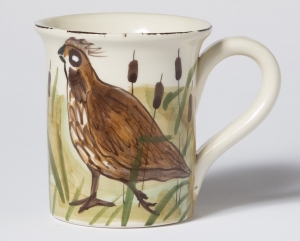 Vietri Wildlife Quail Mug