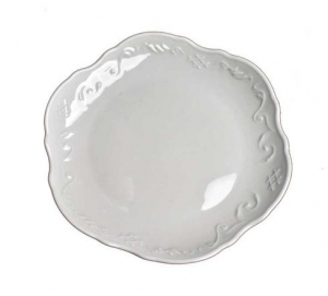 Anna Weatherley Simply Anna White Bread & Butter Plate
