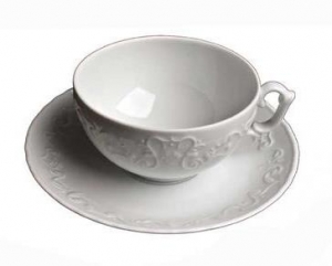 Anna Weatherley Simply Anna White Saucer