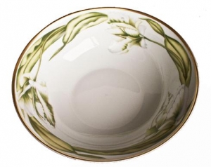 Anna Weatherley White Tulips Open Vegetable Bowl
