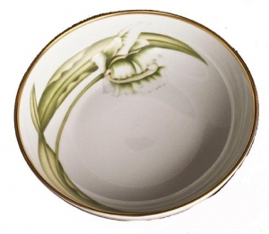Anna Weatherley White Tulips Cereal Bowl
