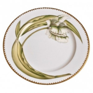 Anna Weatherley White Tulips Bread & Butter Plate