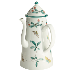 Mottahedeh Famille Verte Coffeepot