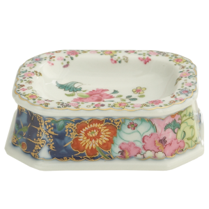 Mottahedeh Tobacco Leaf Master Salt Cellar
