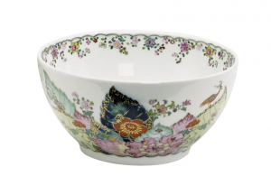 Mottahedeh Tobacco Leaf Round Bowl - 8"