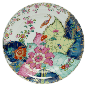 Mottahedeh Tobacco Leaf Chop Plate - 13"