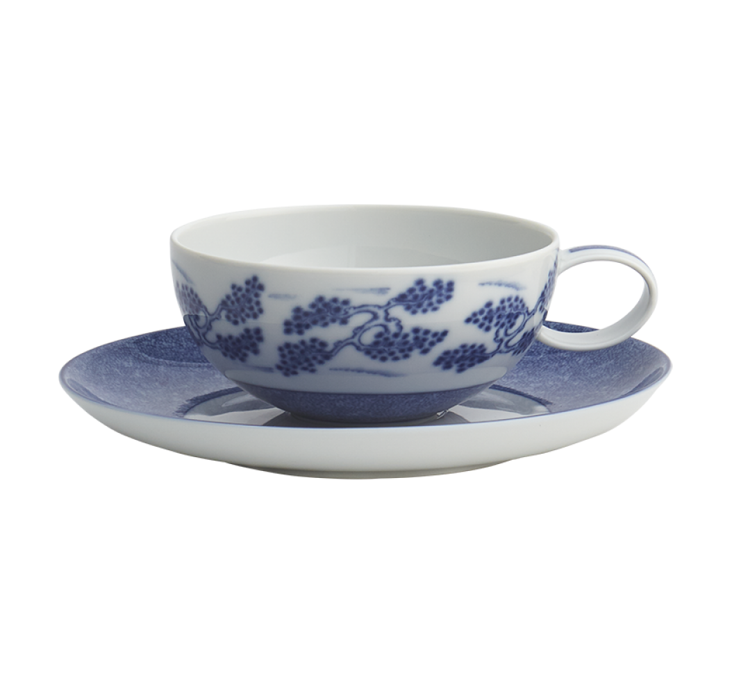 Mottahedeh Shou Tea Cup & Saucer - Thumbnail 3