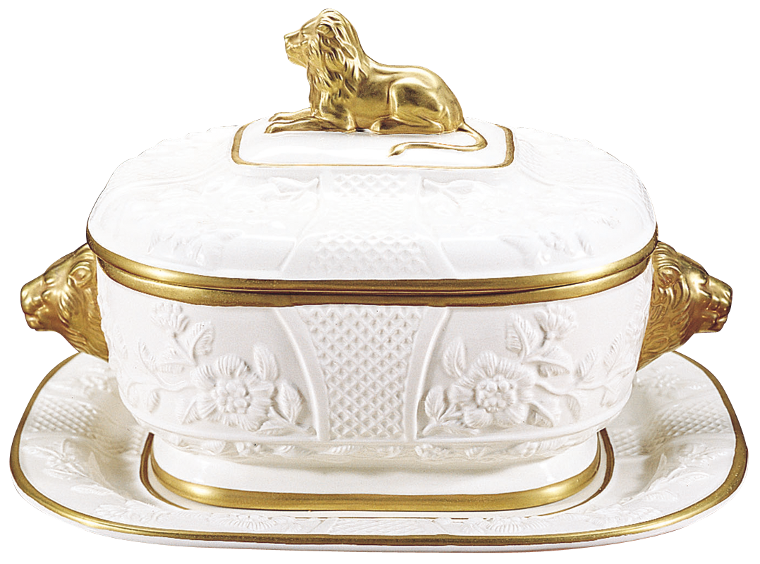 Mottahedeh Lion Tureen & Stand