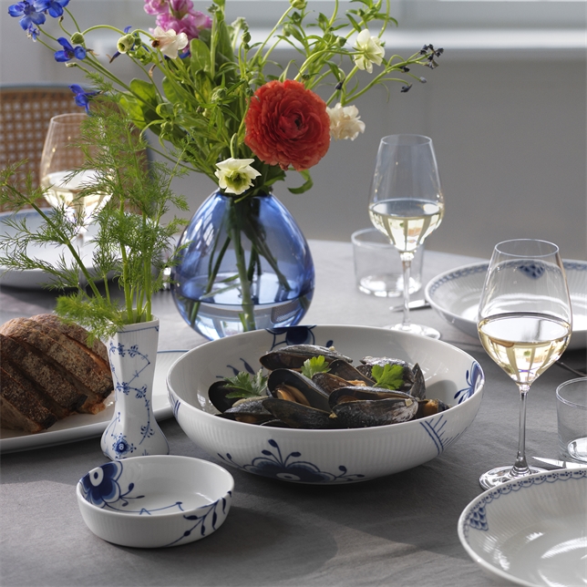Royal Copenhagen Blue Fluted Mega Bowl_Royal Copenhagen Blue