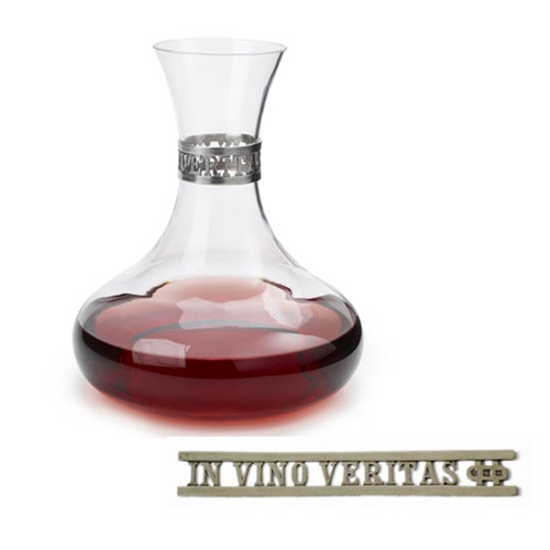 Match Pewter In Vino Veritas Decanter - Thumbnail 3
