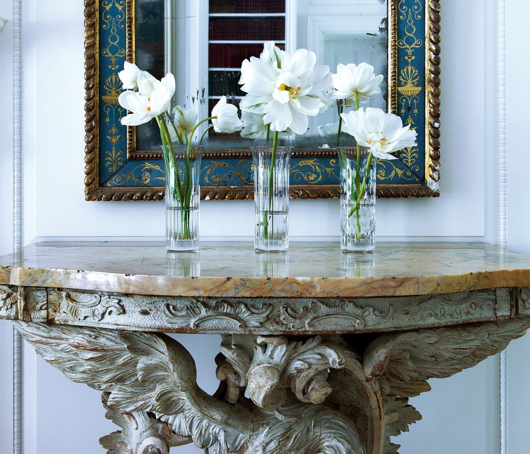 Baccarat Flora Vase Set_Baccarat 3 Vase 2_Baccarat Flora Vases