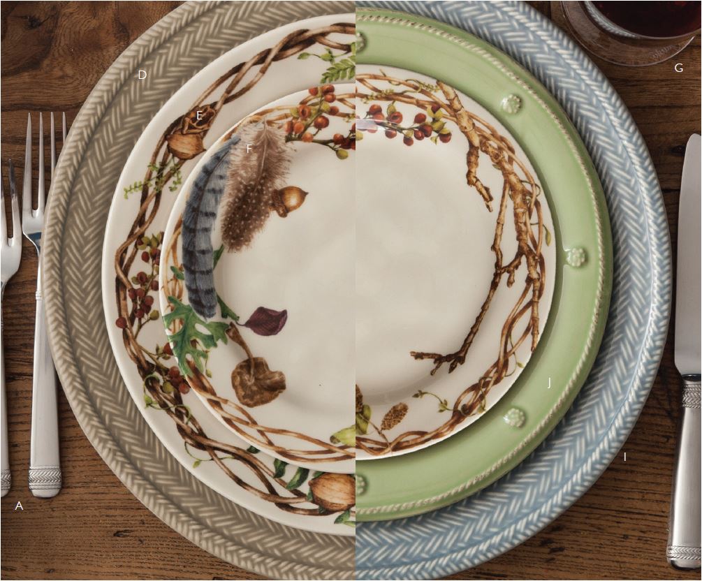 Juliska Forest Walk Dinner Plate