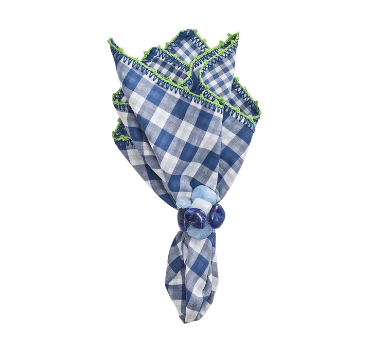 Kim Seybert Gingham Check Napkin