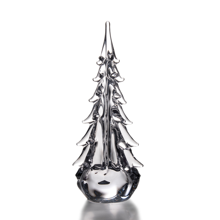 Simon Pearce Vermont Five Sided Evergreen 14"