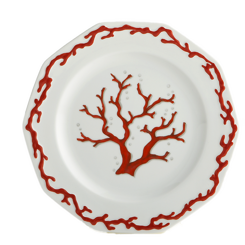 Mottahedeh Barriera Corallina Tea Cup & Saucer - Thumbnail 3