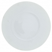 Buffet Plate Coupe Engraved Rim - 12.6"