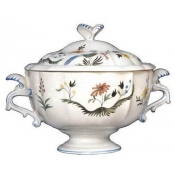 Gien Oiseaux De Paradis Soup Tureen - 100 oz.