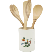 Gien Oiseaux de Paradis Kitchen Utensil Holder
