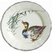 Gien Grands Oiseaux Dinner Plate - Duck( Canard )