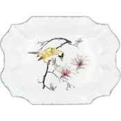 Gien Grands Oiseaux Serving Platter - 17"