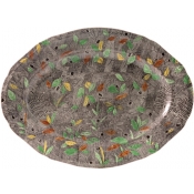 Gien Rambouillet Platter - Foliage