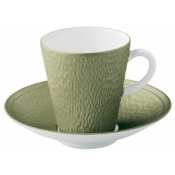 Raynaud Mineral Irise - Olive Coffee Saucer