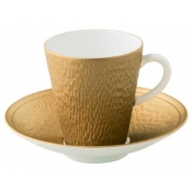 Raynaud Mineral Irise - Yellow Gold Coffee Cup