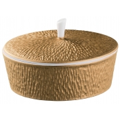 Raynaud Mineral Irise - Yellow Gold Covered Sugar Bowl