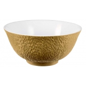 Raynaud Mineral Irise - Yellow Gold Small Chinese Soup Bowl