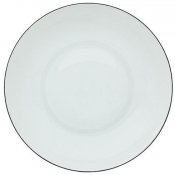 Raynaud Monceau - Noir Rim Soup Plate