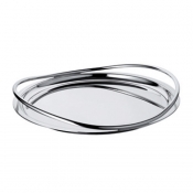 Christofle Vertigo Round Tray