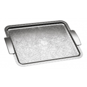 Christofle Jardin D'Eden Rectangular Tray w/ Handles