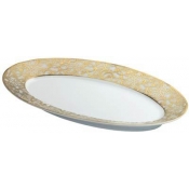 Raynaud Salamanque Gold Pickle Dish / Side Plate