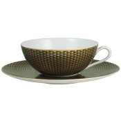 Raynaud Tresor Tea Saucer - Brown