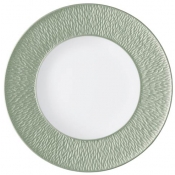 Raynaud Mineral Irise Celadon Buffet Plate w/ Engraved Rim 12.6"