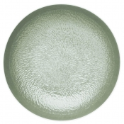 Raynaud Mineral Irise Celadon Breakfast Coupe Plate Deep 6.7