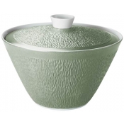 Raynaud Mineral Irise Celadon Soup Tureen - 139 oz. capacity