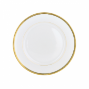 Christofle  Malmaison Gold Dinner Plate