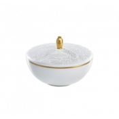 Raynaud Italian Renaissance Filet Gold Filet Sugar Bowl
