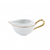 Raynaud Italian Renaissance Filet Gold Filet Creamer - 6.8 oz.