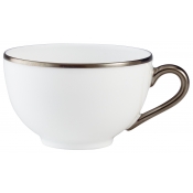 Raynaud Italian Renaissance Filet Platinum Tea Cup / Low - 6.8 oz