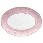 Raynaud Italian Renaissance Irise Nacre Oval Platter - 14.2"