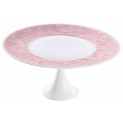 Raynaud Italian Renaissance Irise Nacre Petit Four Stand - 9.4"
